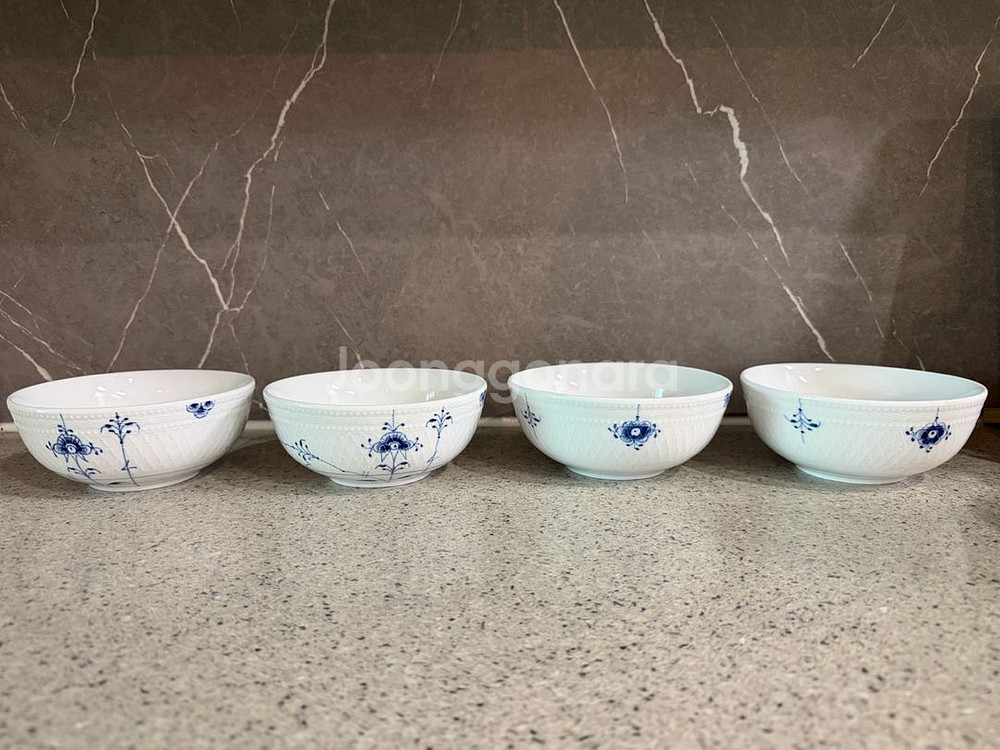 로얄코펜하겐 밥공기&국공기--1