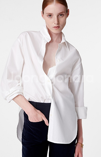 (새상품) 바네사브루노 화이트 셔츠 34사이즈--1