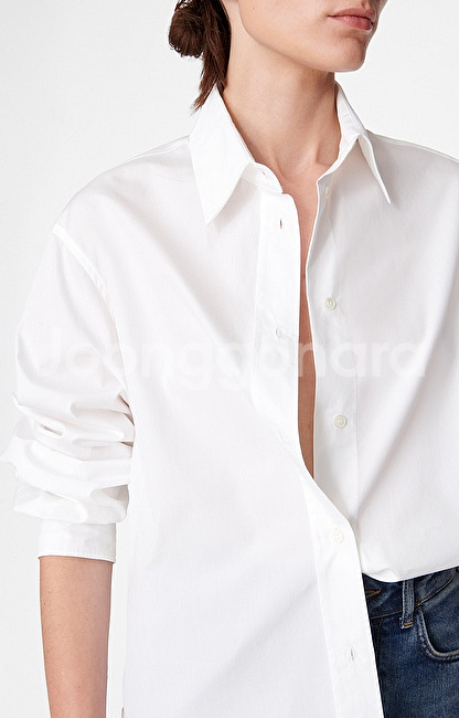 (새상품) 바네사브루노 화이트 셔츠 34사이즈--2