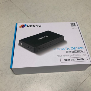 next-350hdd 콤보 외장하드 케이스 새제품