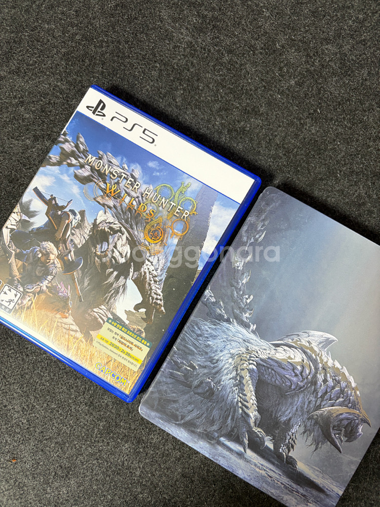 ps5 몬스터헌터 와일즈 스틸북 포함--0