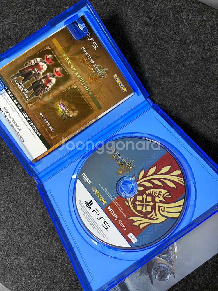 ps5 몬스터헌터 와일즈 스틸북 포함--1