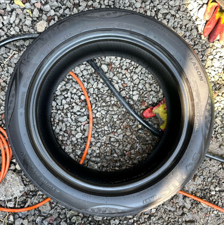 215 50 17금호중고타이어2개2155017 이미지