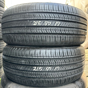 215 50 17금호중고타이어2개2155017