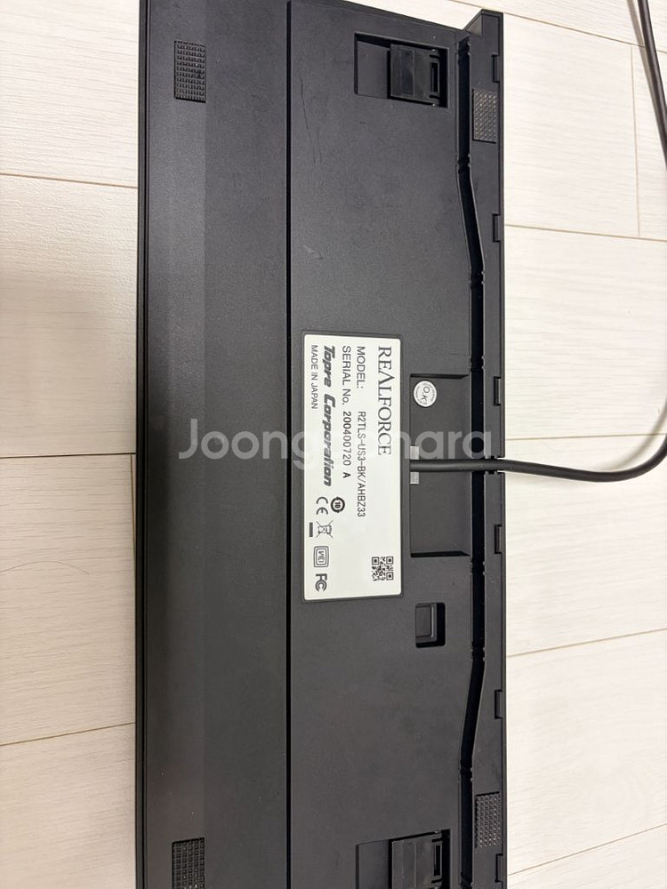 리얼포스 R2TLS-US3-BK/AHB33 균등 영문--2