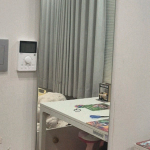 전신거울 벽걸이 노프레임 이동식