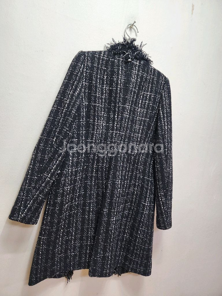지고트 프린지 트위드코트--1