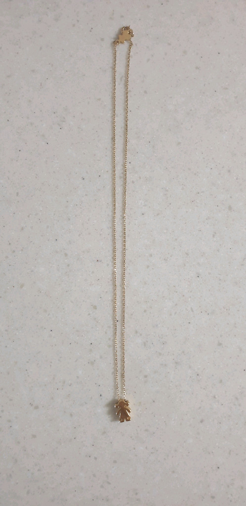 TOUS 토스 18K 소녀 목걸이--3