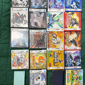 뉴 닌텐도 3ds XL 포함 포켓몬 칩 일괄판매