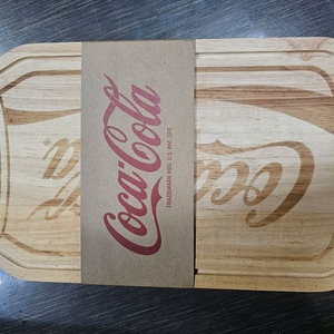 코카콜라 에센셜 우드 도마 새상품