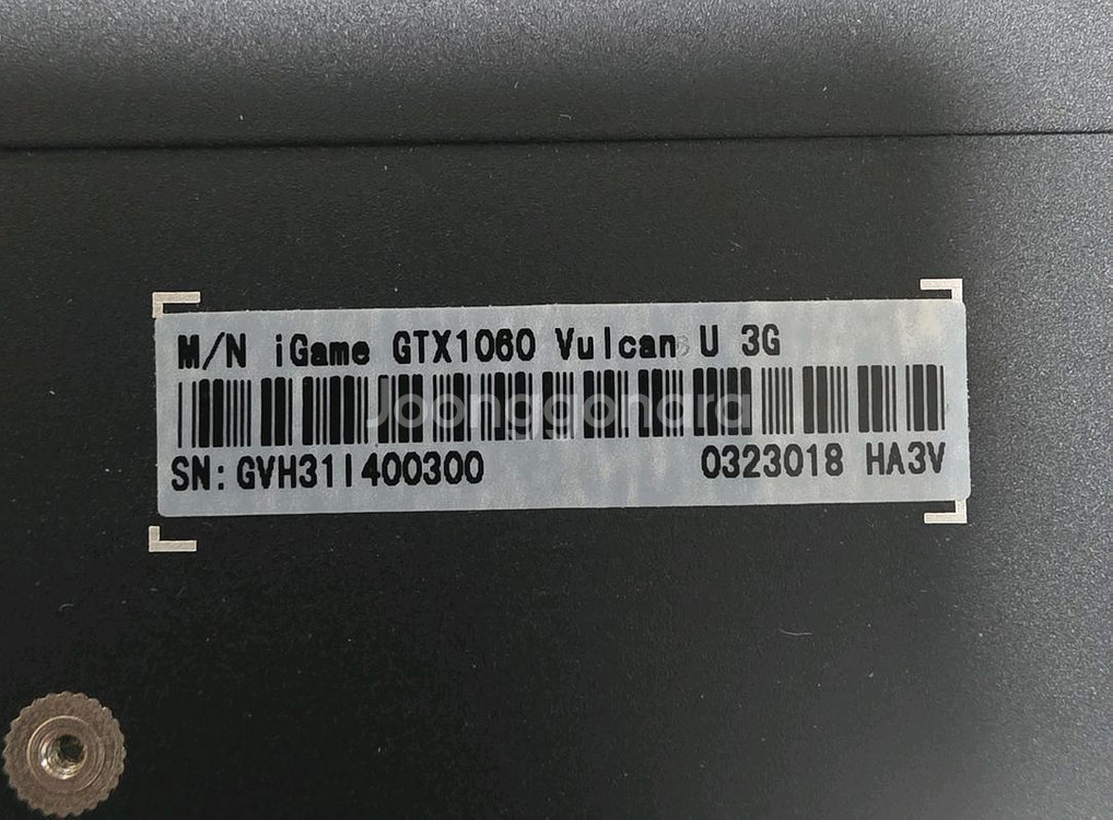 GTX1060 3GB 그래픽카드--2