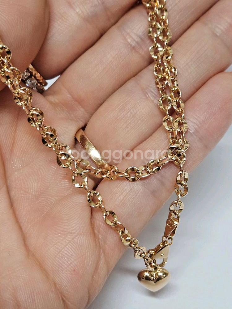 18k 목걸이 5.49g--5