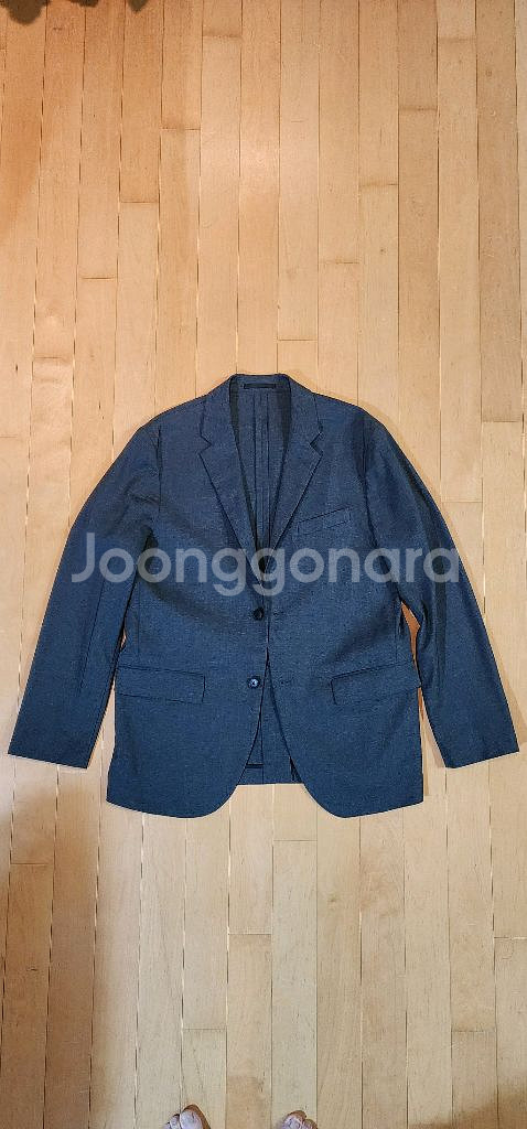 유니클로 그레이 스트레치 춘하용 자켓 L--0