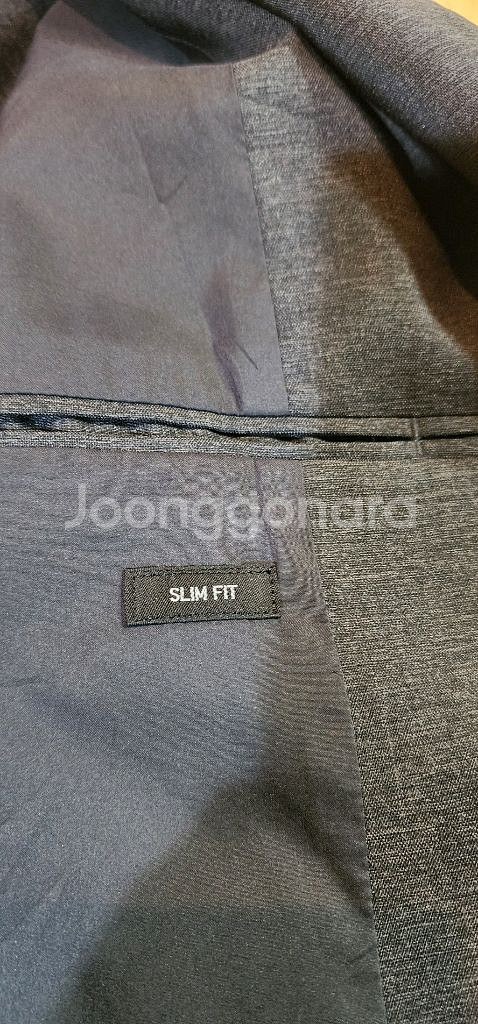 유니클로 그레이 스트레치 춘하용 자켓 L--3