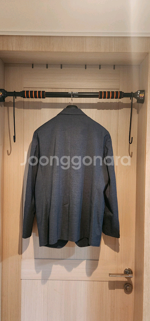 유니클로 그레이 스트레치 춘하용 자켓 L--7