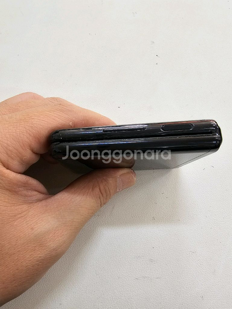 갤럭시 Z플립1 블랙 무잔상 정상공기기--6