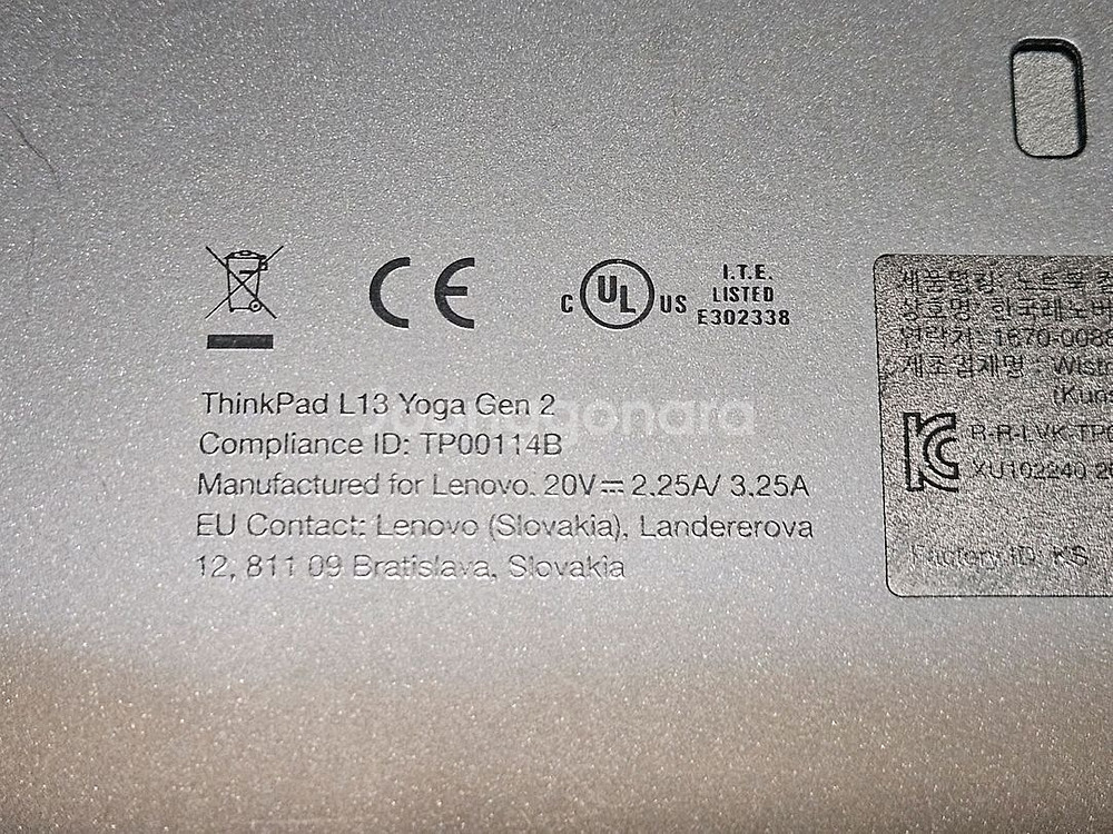 레노버 L13 Yoga Gen2--7