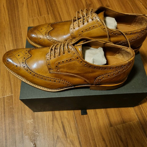 로렌조 반피 이태리 옥스포드 윙팁 신사화