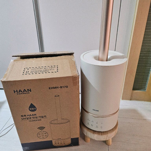 한경희 UV 살균 굴뚝 가습기 + 받침