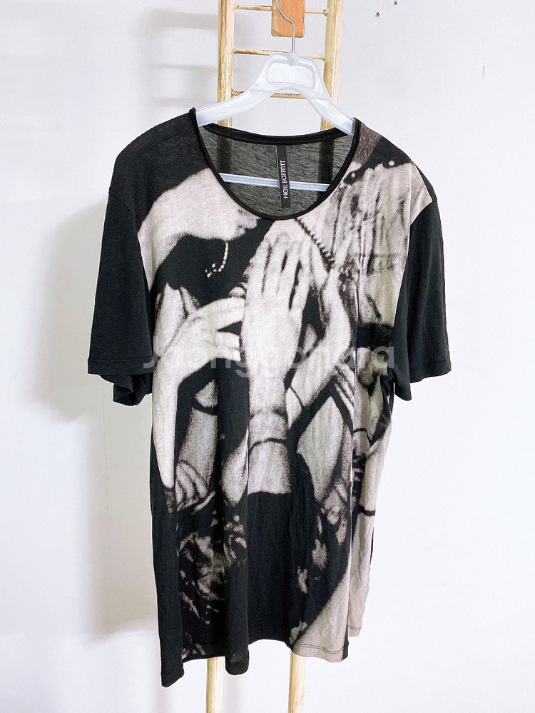 (95)닐바렛남자라운드반팔티--0