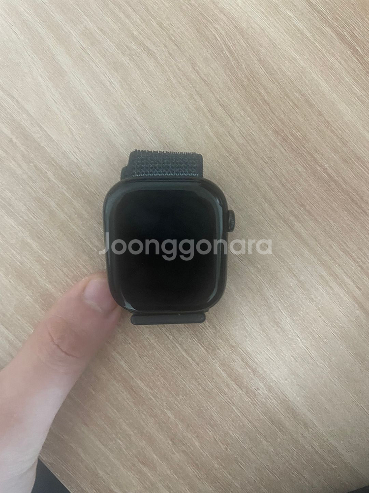 애플워치 10 46mm gps 제트블랙 판매합니다.--0