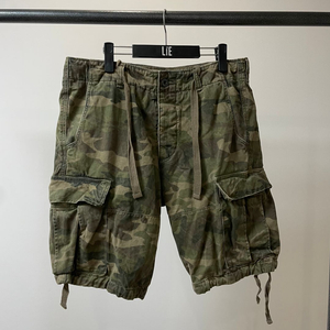 (34) 아베크롬비 카모 카고 반바지