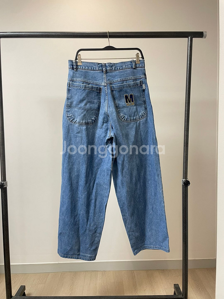 (32) 90s Maurice malone힙합 데님팬츠--1