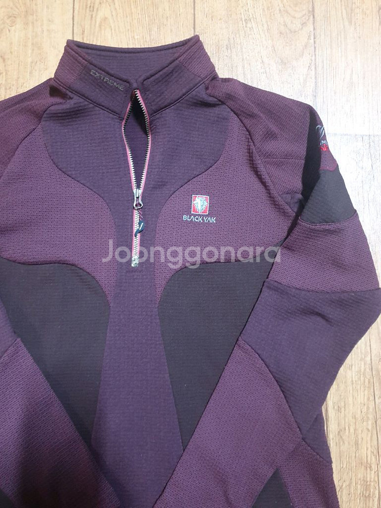 블랙야크 아웃도어 반집업 95 사이즈입니다--2