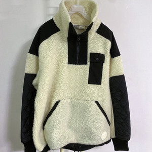 (L)오니츠카타이거남자오버핏하이넥반집업뽀글이맨투맨