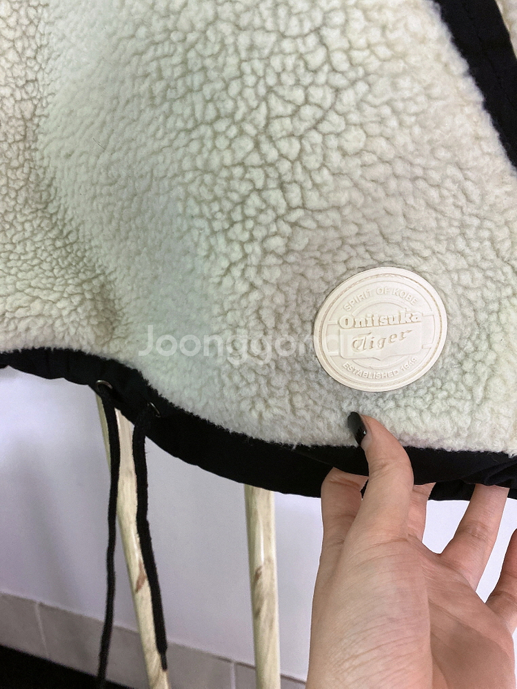 (L)오니츠카타이거남자오버핏하이넥반집업뽀글이맨투맨--3