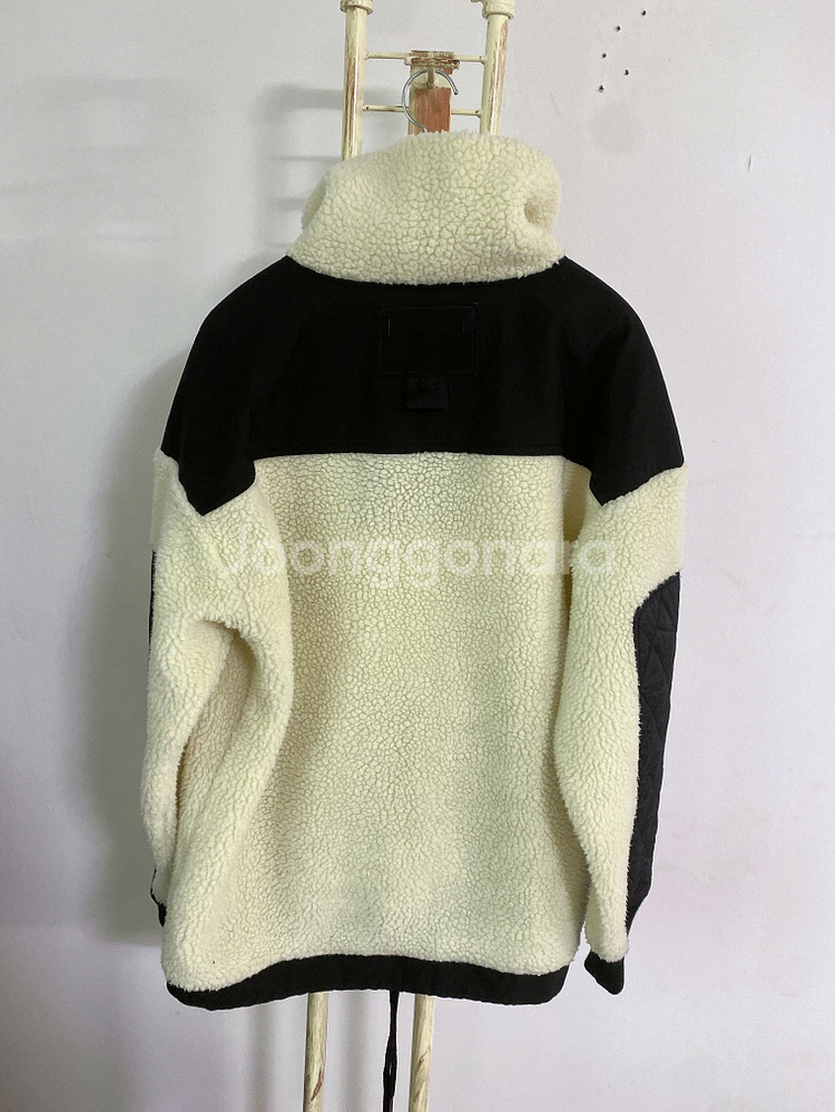 (L)오니츠카타이거남자오버핏하이넥반집업뽀글이맨투맨--4