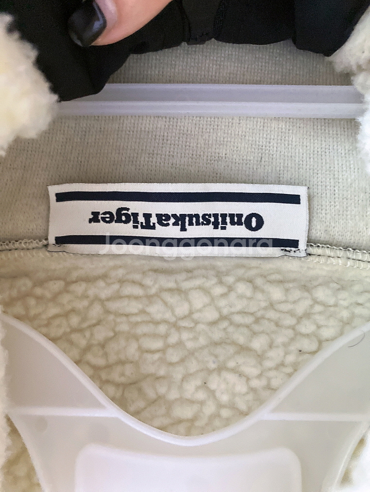 (L)오니츠카타이거남자오버핏하이넥반집업뽀글이맨투맨--6