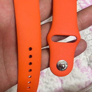 애플워치 에르메스 46mm 오랑쥬 스포츠 스트랩