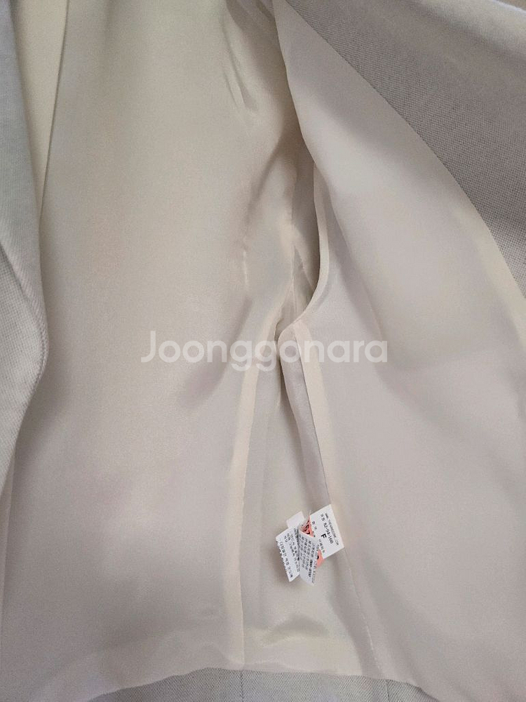 타임 린넨 크롭 재킷--12