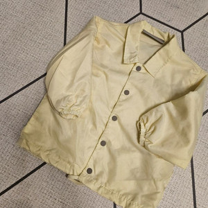 피오갓 키즈 4-5y 바람막이 롱자켓