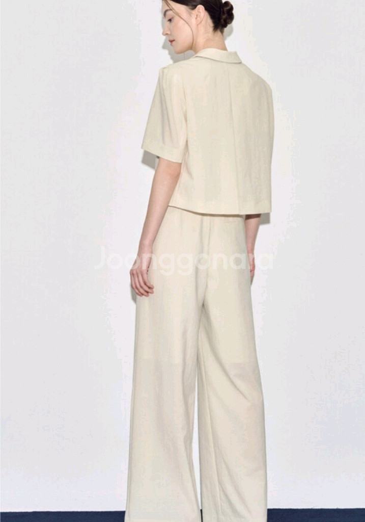 타임 하프 슬리브 자켓--1