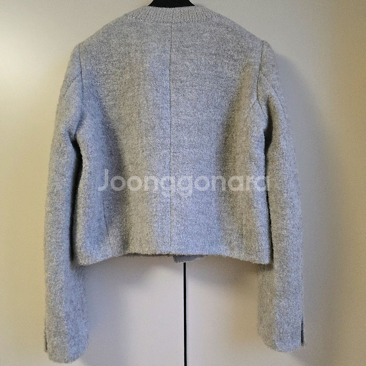 타임 알파카 글리터 자켓--7