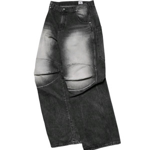 MJD 3D 니 데님 블랙