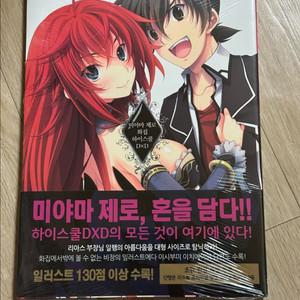 미야마 제로 화집 하이스쿨 DXD