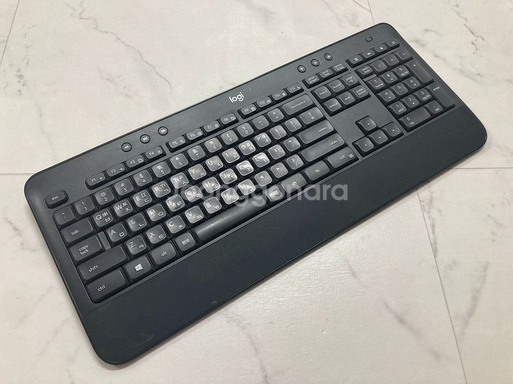로지텍 k545 무선 키보드(부품용)--0