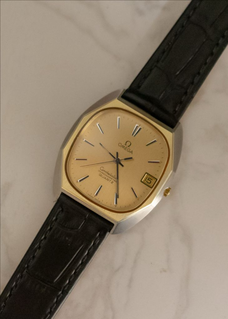(희귀) 오메가 컨스틸레이션 옥타곤 18K 콤비 시계 이미지