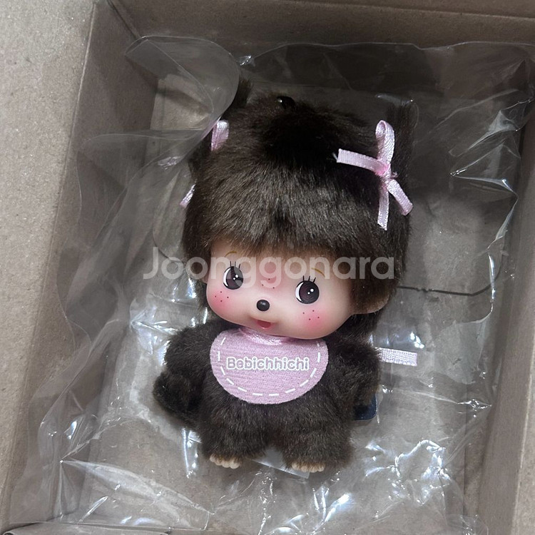 몬치치 베비치치 빅헤드 SS 걸 키 체인 핑크--0