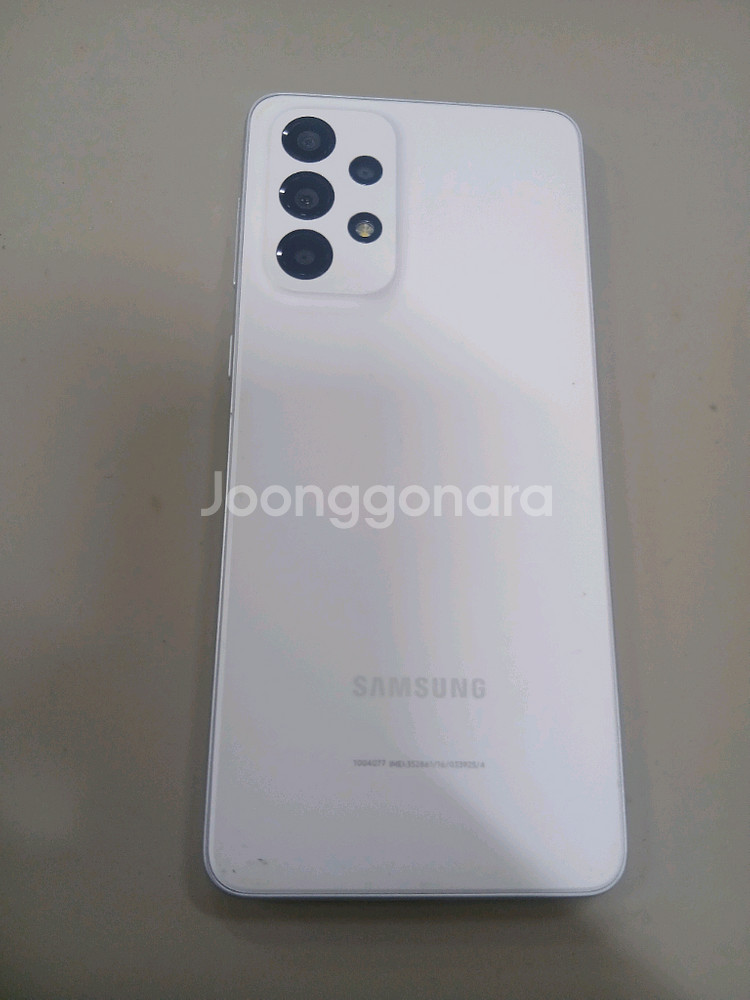 갤럭시A33 5G 128GB 화이트 상태굿 입니다.--3