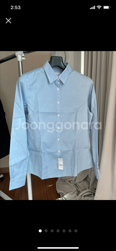 정품) 브룩스브라더스 여성셔츠 테일러드핏 6사이--0