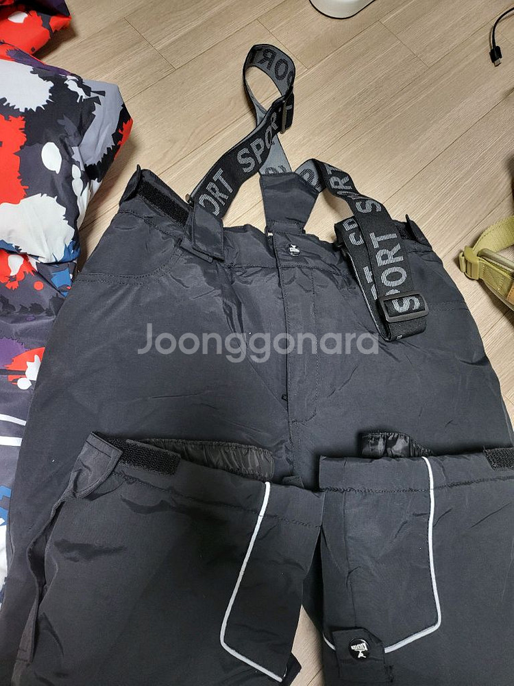 스키복상하 남아150 새상품--2