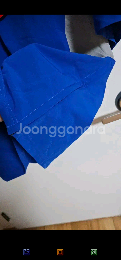 뉴발란스 반팔 반집업 바람막이--5