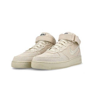 새상품 나이키x스투시 에어포스1 미드 SP 파슬 나투시