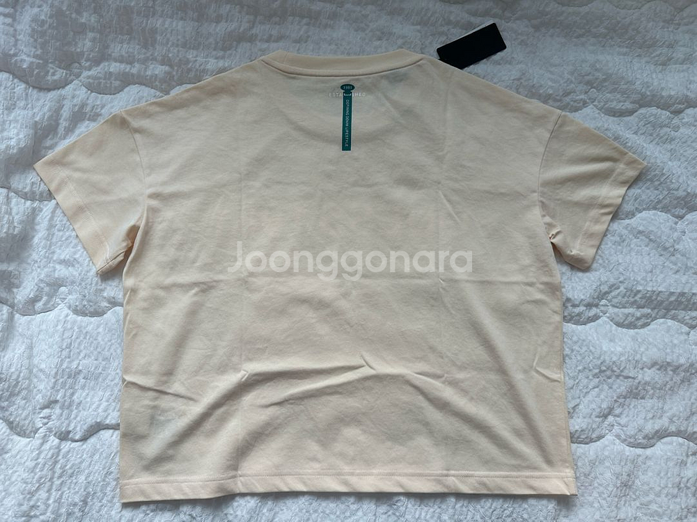 새상품)게스 반팔티/라이트 옐로우/s--3