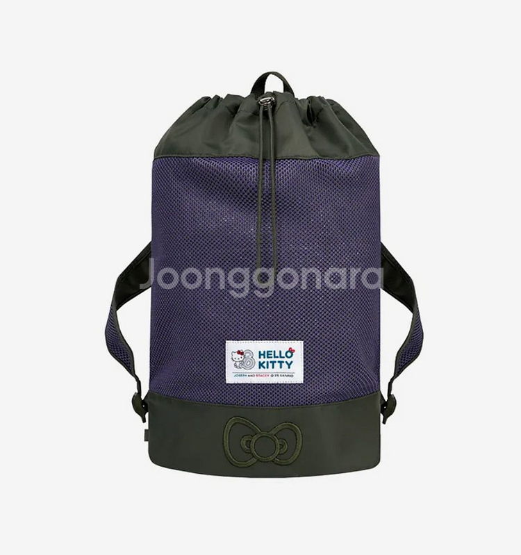 조셉앤스테이시 헬로키티 백팩 카키(이너백증정)--0