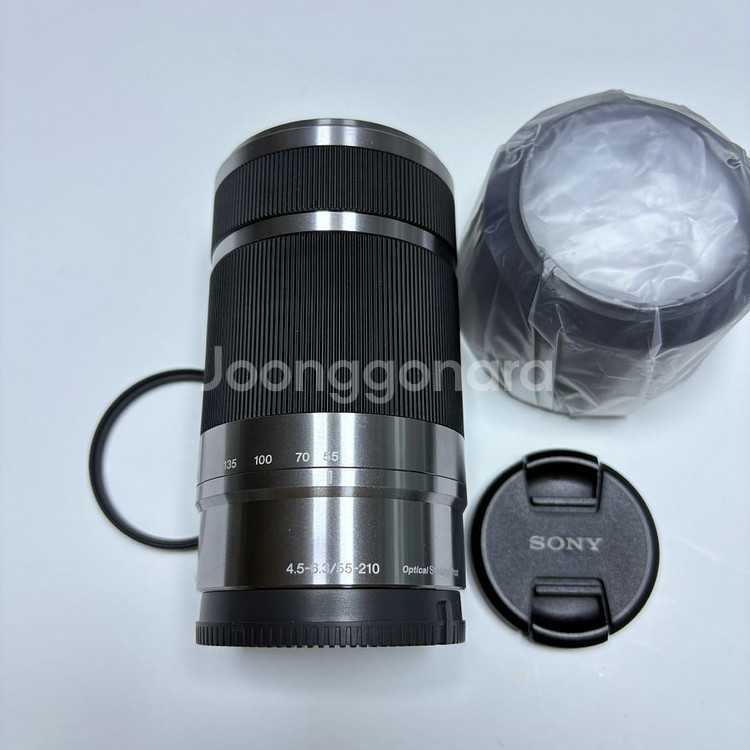 소니(미사용) E55-210 oss 렌즈--1